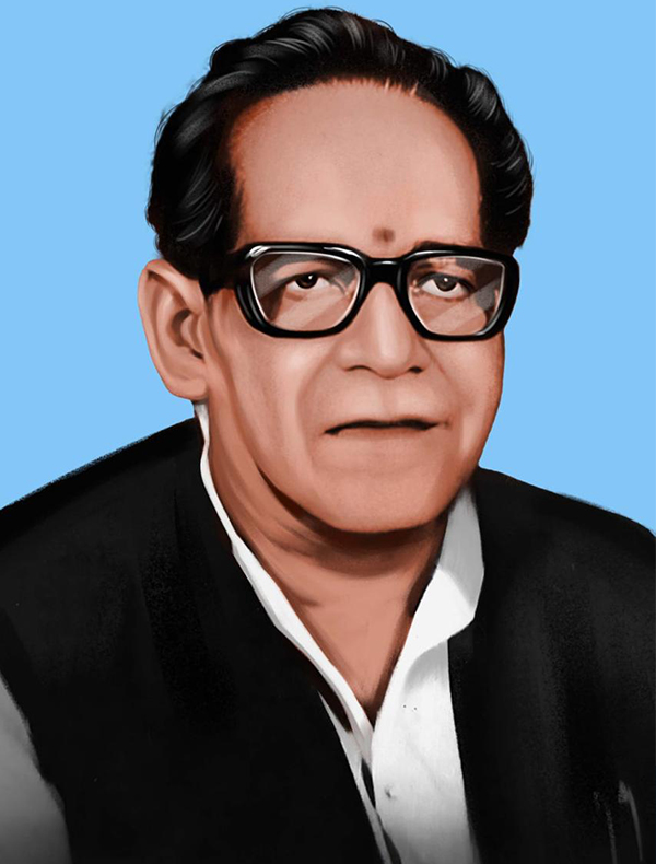 Late Professor Biru Chakraborty, founder of Nikhil Bharat Sangeet Samiti
