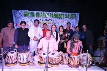 Photo from a Nikhil Bharat Sangeet Samiti event